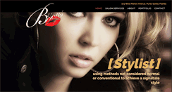 Desktop Screenshot of bisoussalon.com